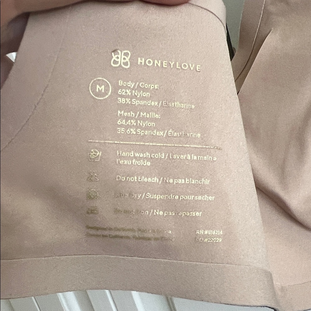 Honeylove Black Crossover Bra - Picture 7 of 7